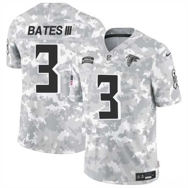 Mens Atlanta Falcons #3 Jessie Bates III 2024 F.U.S.E. Arctic Camo Salute to Service Limited Stitched Jersey Dzhi